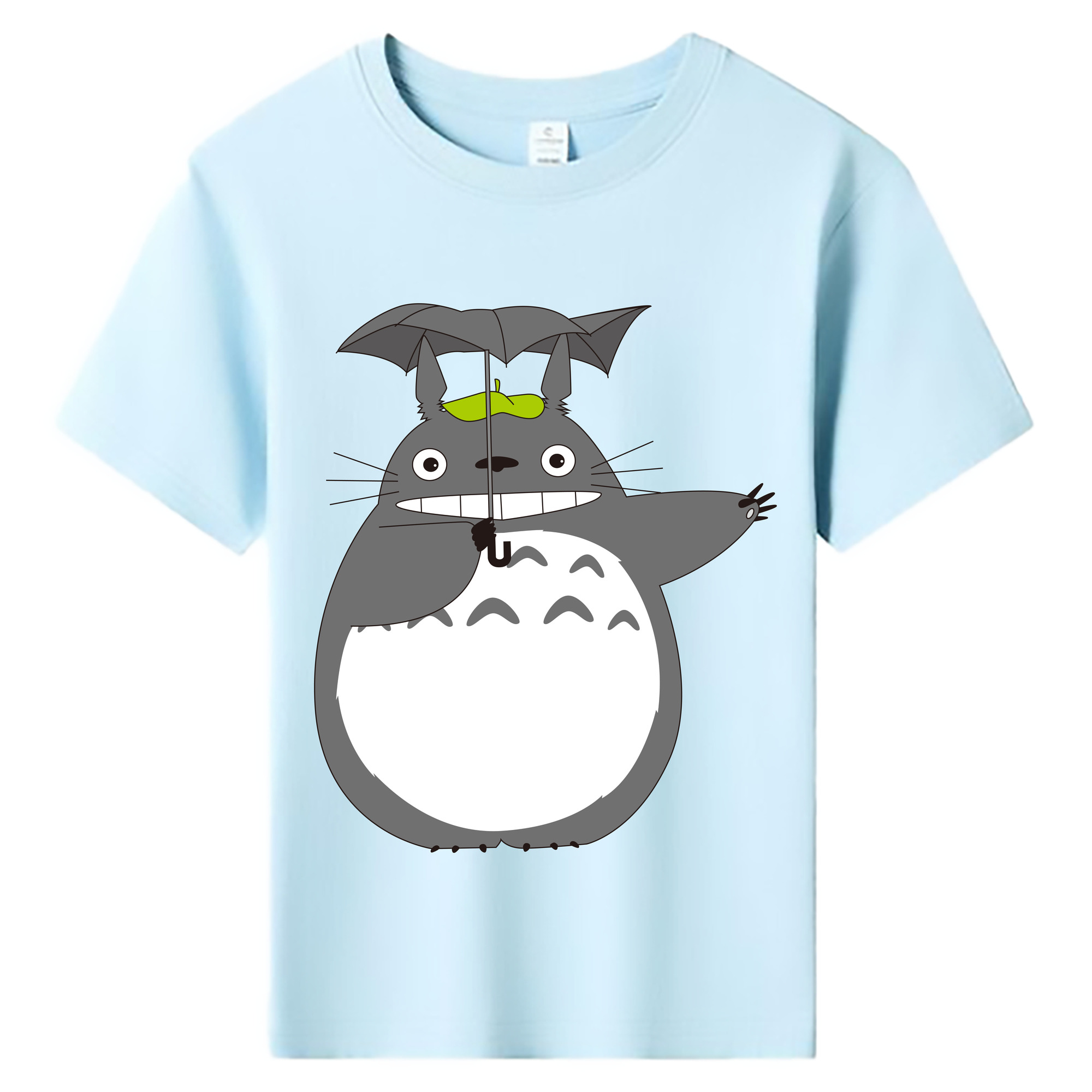 （画像用） となりのトトロ 草壁メイ 草壁サツキ My Neighbor Totoro Satsuki Kusakabe Mei Kusakabe 綿100％キッズTシャツ（フロントプリント）